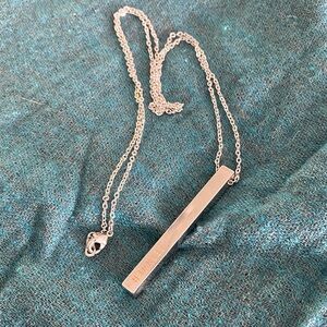 Silver necklace - Fernweh